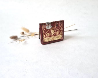 Vintage tin box pastilles Doctor Guyot/1st class pharmacist pharmacy apothecary remedy medicine/red gold gold/retro old time flea market