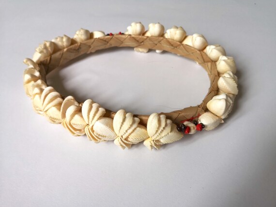 Vintage Crown Tahiti Bora Bora Seashells Old Souvenir Holiday | Etsy