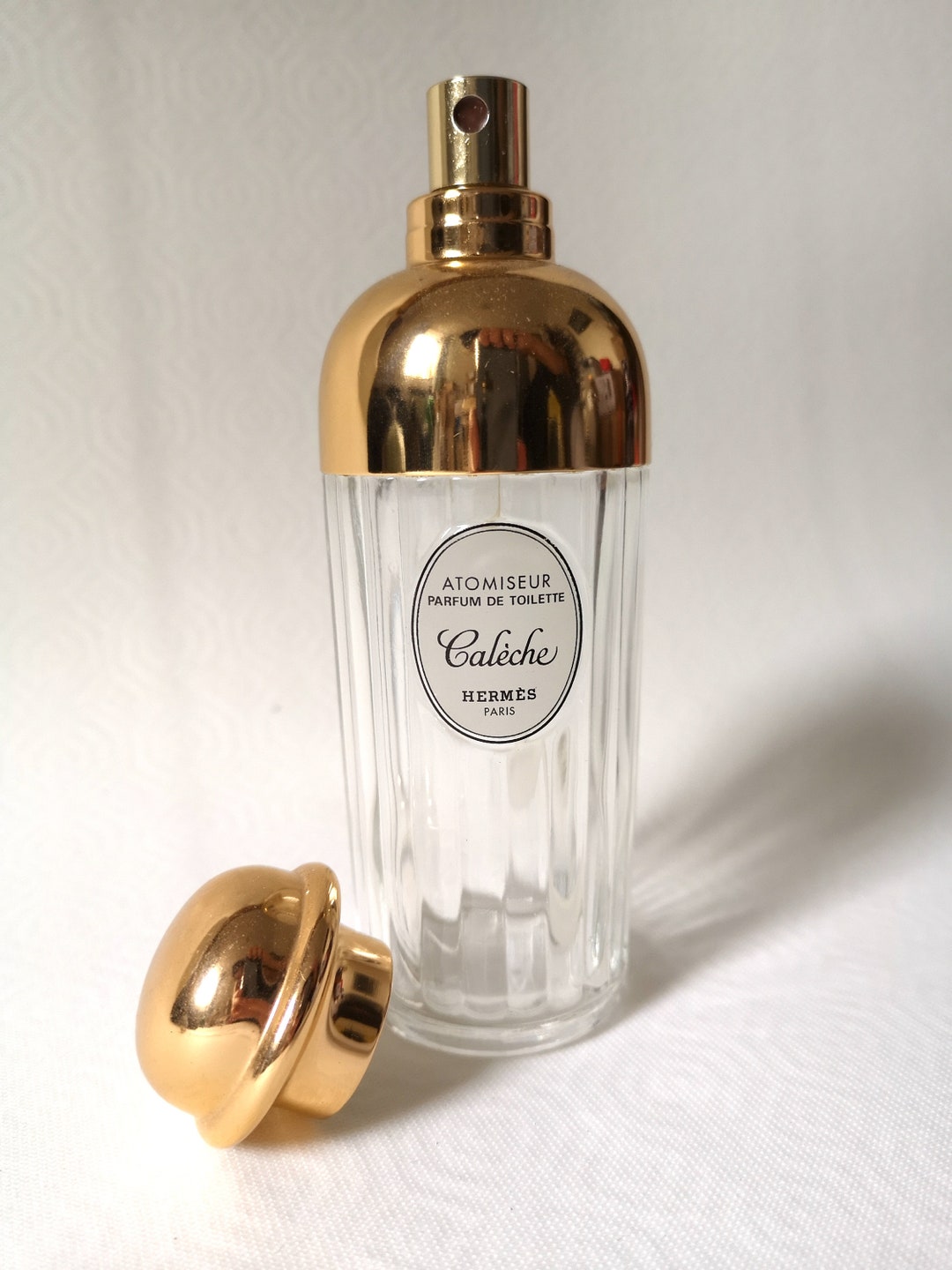 Vintage Perfume Calèche Hermes Atomizer Collection Empty Glass 