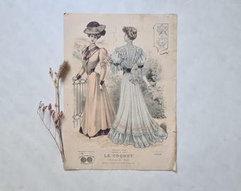 French Fashion Magazine of the 1900s - Etsy