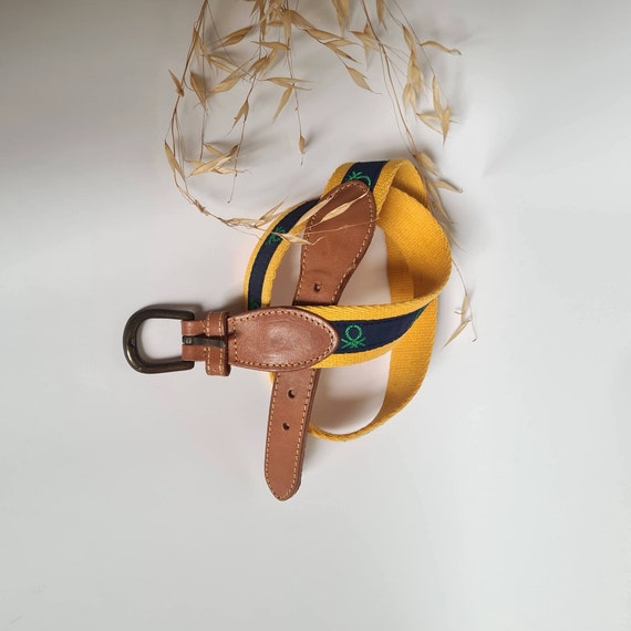 Vintage Benetton Belt Accessory Fashion Child Genuine  display picture 3
