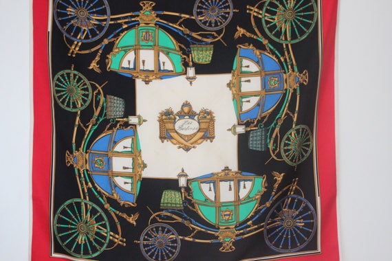 Vintage Scarf François De Reix France Silk Paris Shawl Accessories