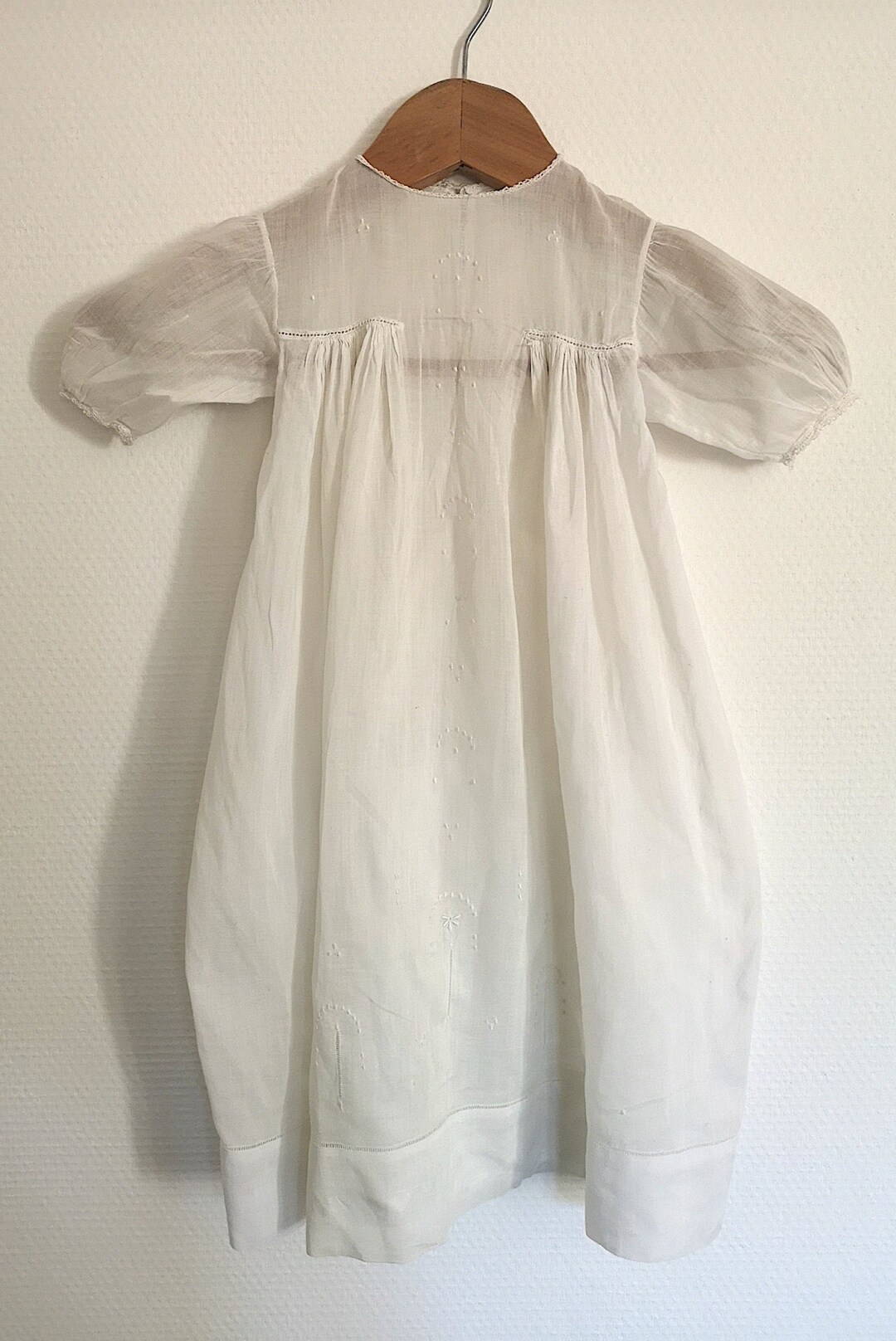 Vintage Cotton Dress La Samaritaine Child Baby Doll Old Clothing