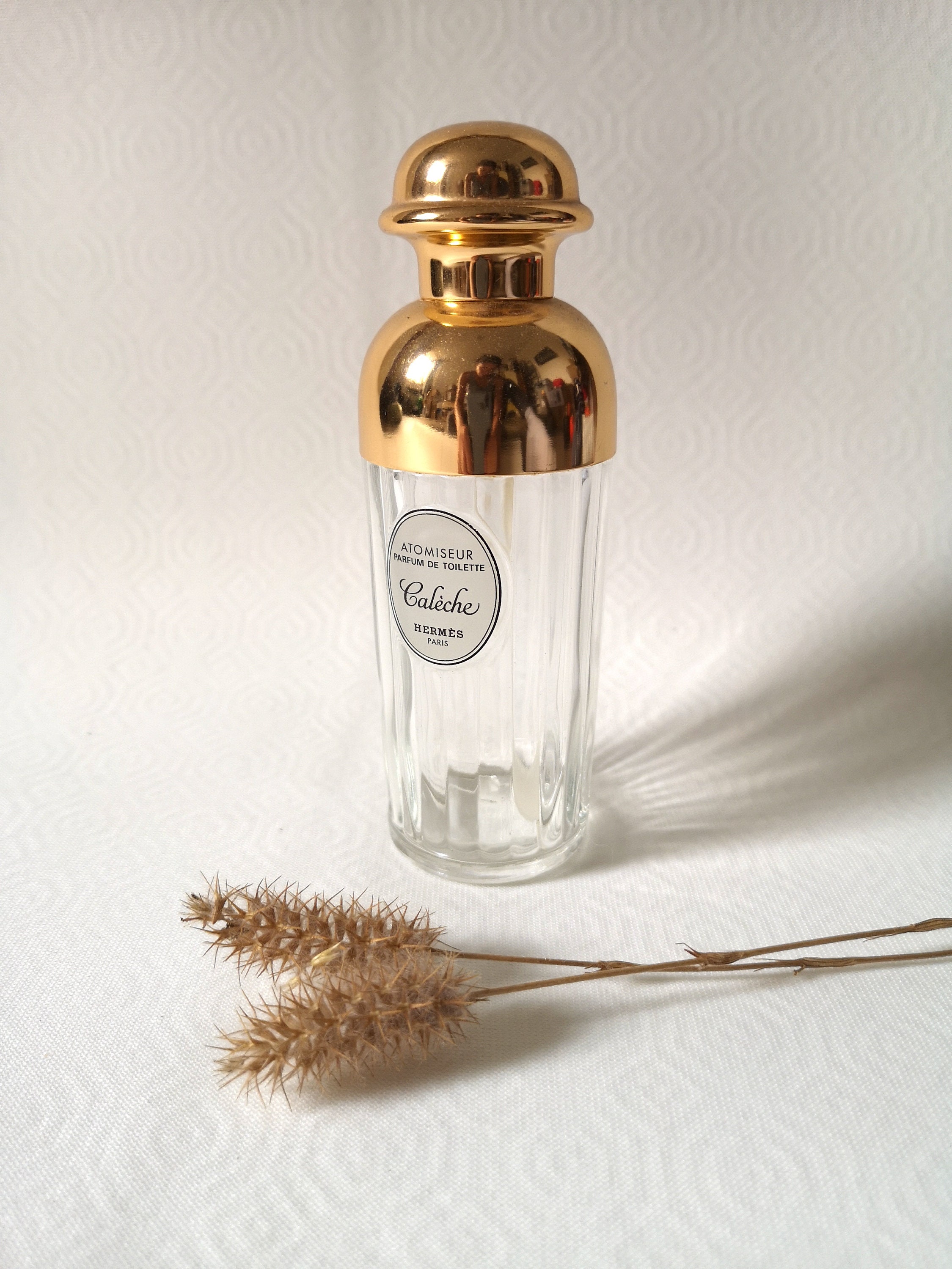 Vintage Perfume Calèche Hermes Atomizer Collection Empty Glass