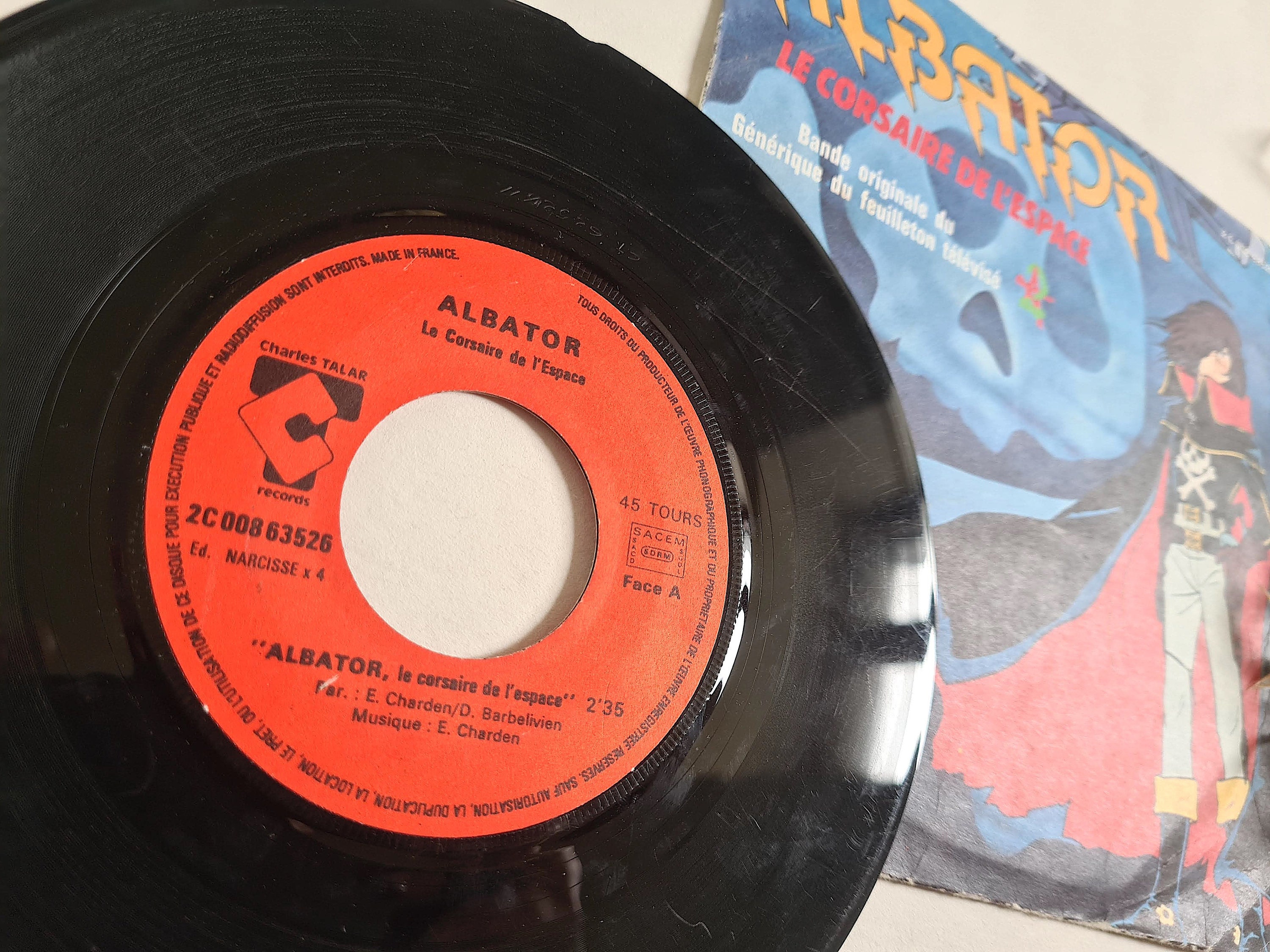 Vinyle Albator – Bande Originale Du Dessin Animé (33 Tours Télé 80) NEUF