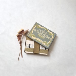 Vintage cartes à jouer Les Rois De France/jeu jouet ancien/1950 années 50/édition Miro company Paris/complet notice boite coffret/collection