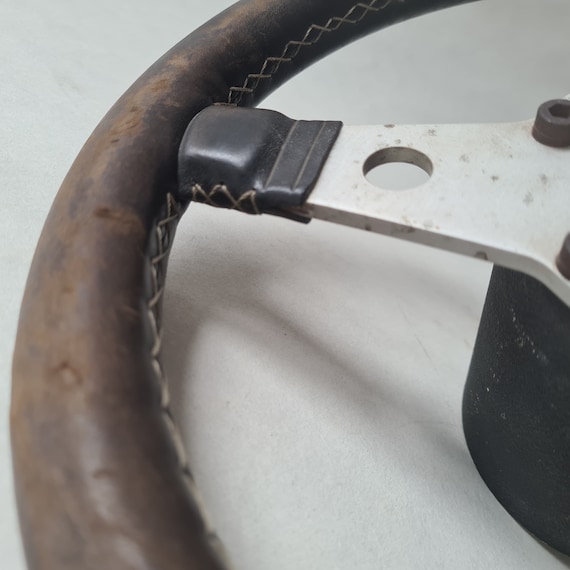 Vintage 3-spoke Steering Wheel/fusina Italy/retro Oldtimer