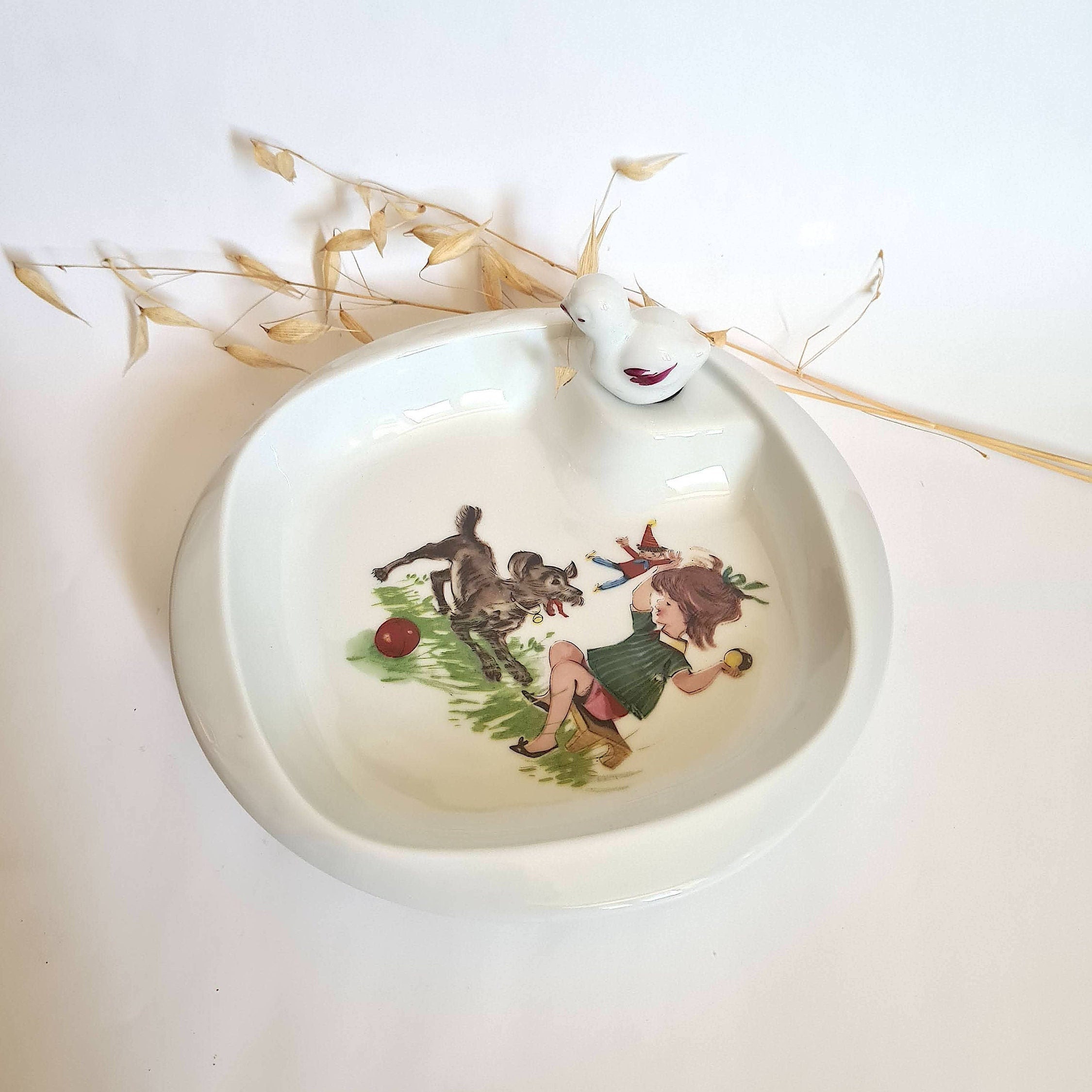 Antique baby dish - Etsy 日本