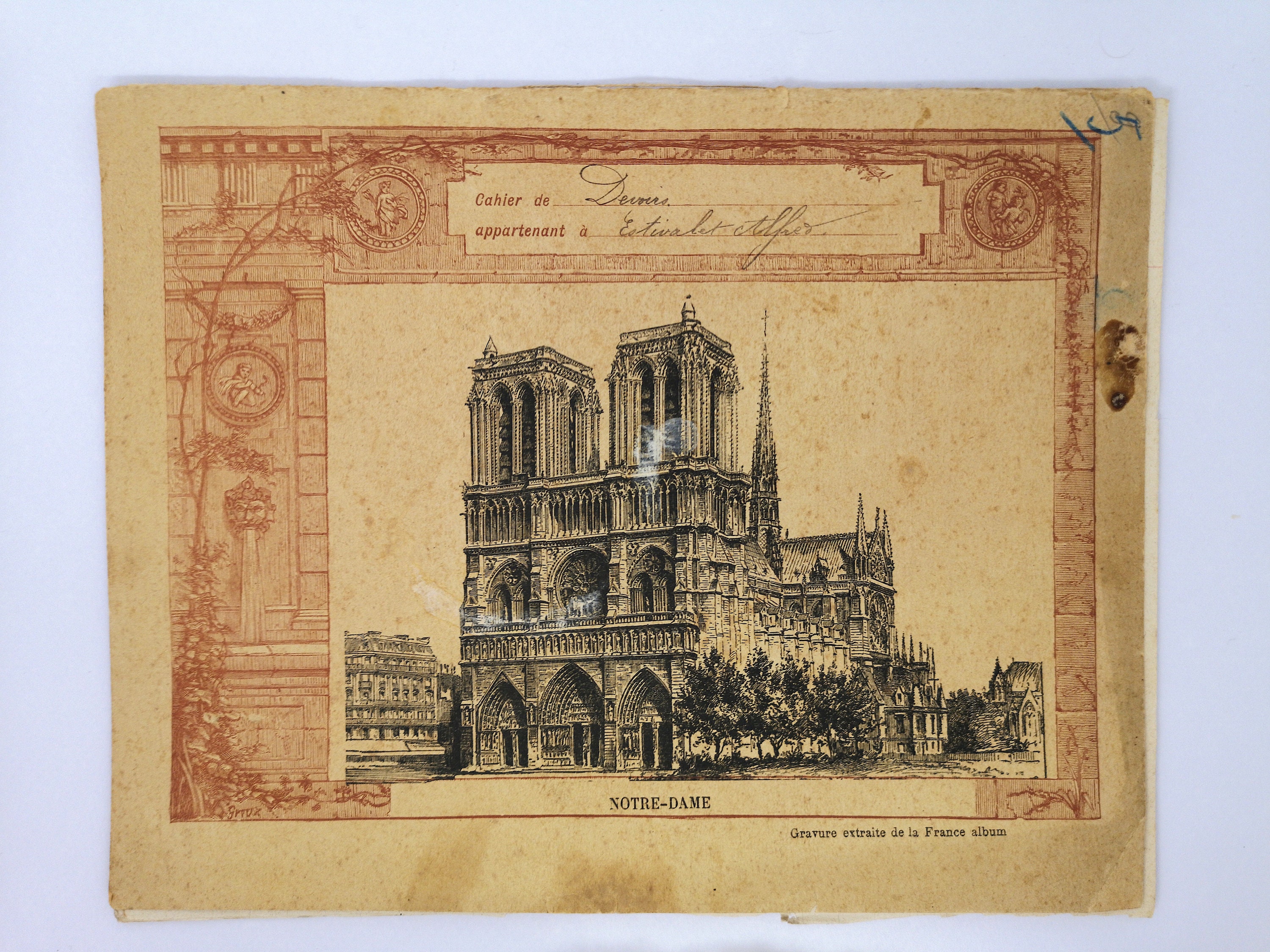 ◆SALEフランスアンティーク1900年初頭パリ写真集ノートルダムルーヴル紙もの il_fullxfull.2166670307_2i1y.jpg