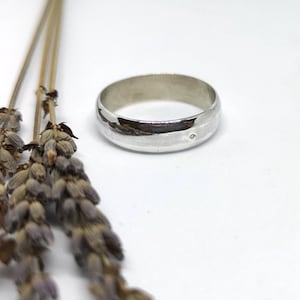 Vintage wedding ring/half bangle/silver 925/antique jewelry/wedding woman man 80s ceremony engagement celebration couple love/flea market