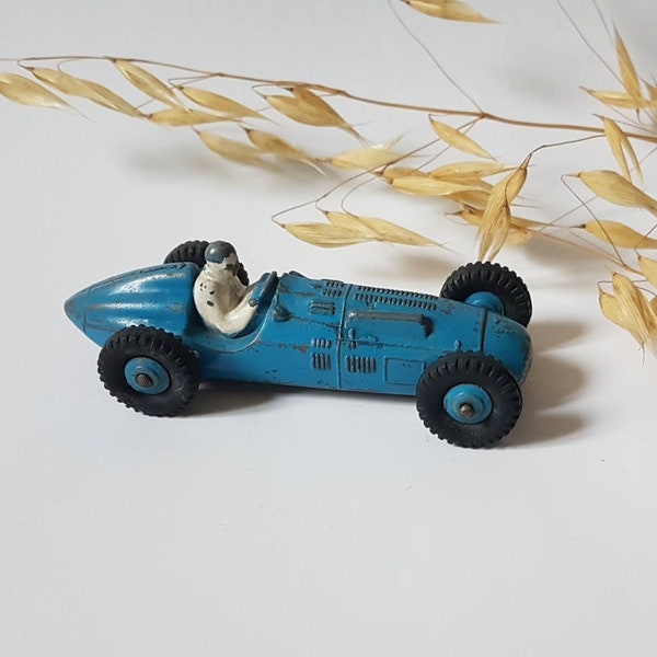 Vintage Dinky Toys bleu Talbot Lago numero 230/monoplace sport automobile/voiture miniature/jouet ancien jeu années 50 Meccano/collection