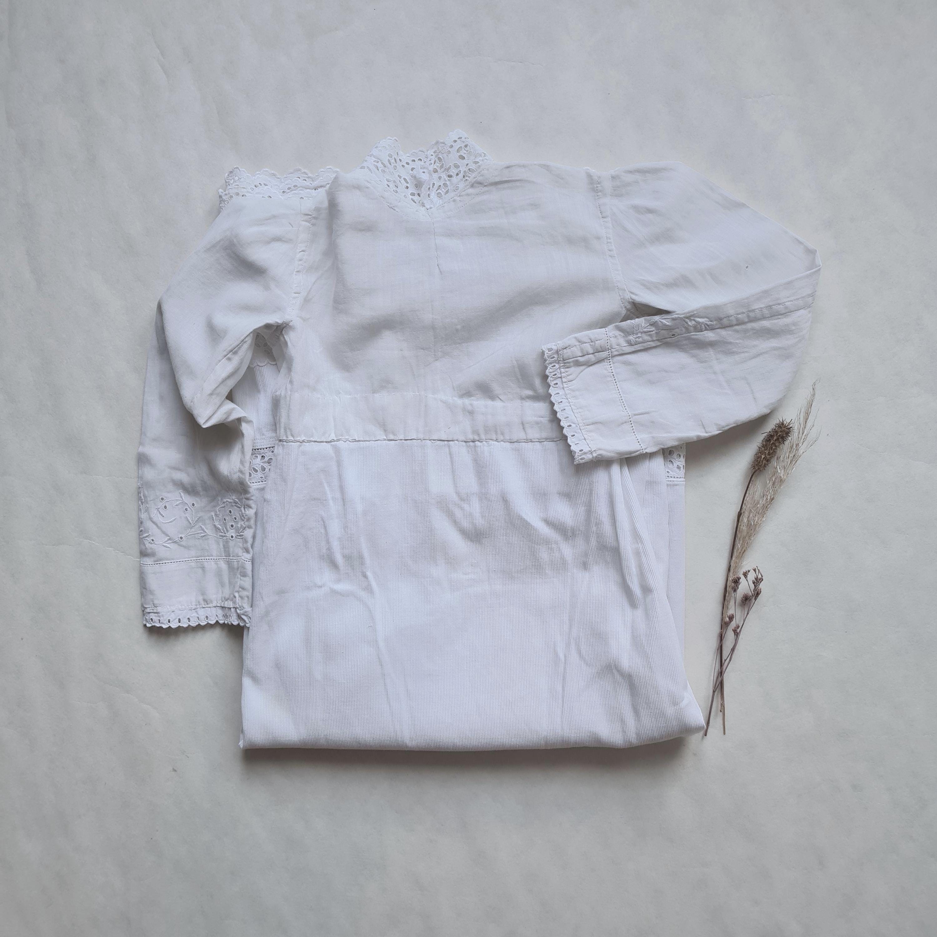 Robe De Baptême Ou Mariée Blanche Péplum Vintage - Taille 7 Ans, Debenhams, Neuve Avec étiquette
