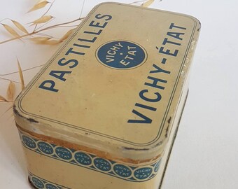 フランス　VICHY-ETAT キャンディ缶 【s0085】 フランス VICHY-ETAT キャンディ缶 【s0085】 その他インテリア