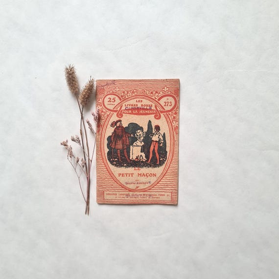 Shabby Pink Old French Book Set.