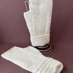 Hand Knit Fingerless Gloves