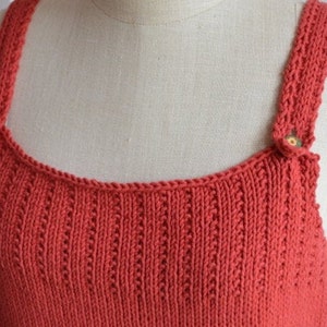 Cotton Knit Summer Top