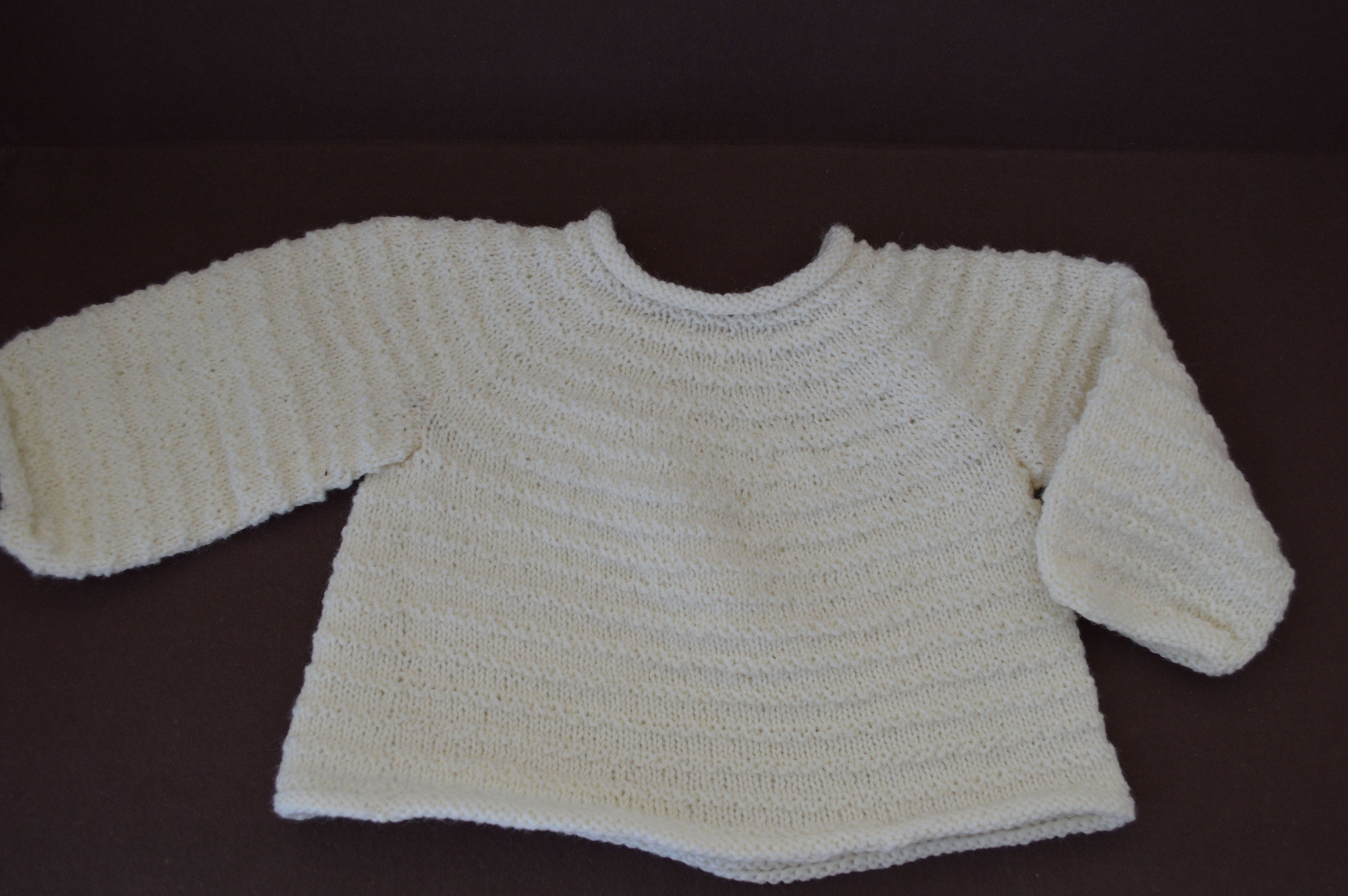 White Baby Sweater Etsy