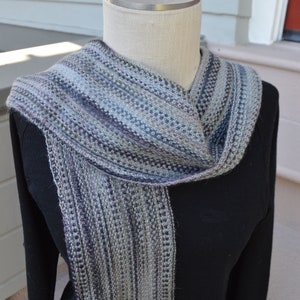 Hand Knit Unisex Scarf