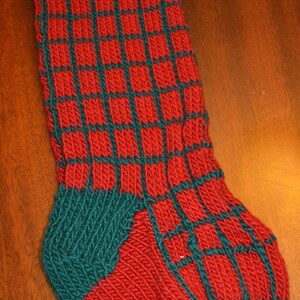 Hand Knit Stocking