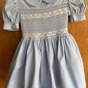Intricate Smocked Dress for Toddler