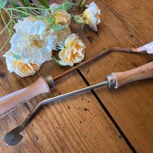 Copper version of the Buckhoe - a unique garden tool