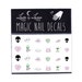 Alien Nail Decals / Kawaii Nail Decals / Nail Decals / Nail Wraps / Cute Nail Decal / Trippy Nail Decal / 90s Nail Decal / Nail Art