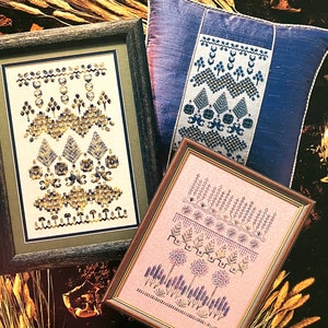 Schematy haftu Anchor: ściegi Hardanger, Blackwork i Freestyle