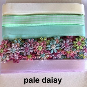 10mm ribbons and braids - Packs of woven and satin ribbons pre cut to 1.5 metre lengths.