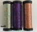 Kreinik packs of blending filament and braids # 4, #8 or #16, cables or cords 