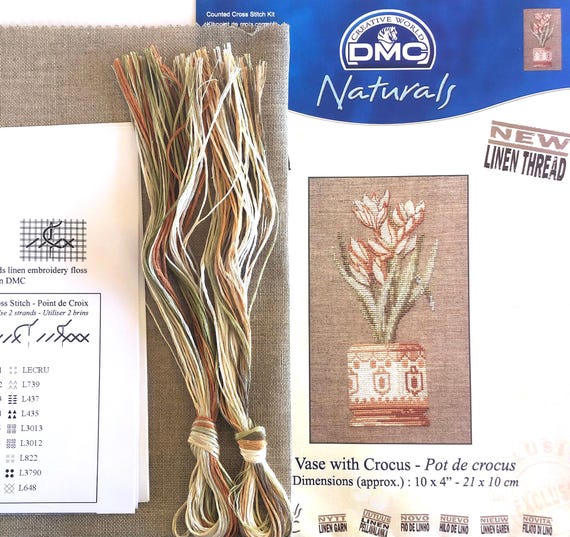 Floral Cross Stitch kits from Thea Gouverneur, DMC, Permin Designs, Needleneeds, Country Threads