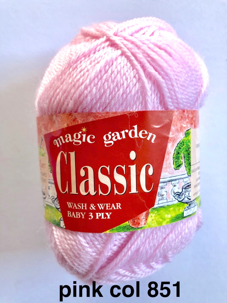 3 ply baby yarn for knitting and crochet Wendy's Peter Etsy