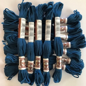 DMC Soft Cotton Bundles - 12 skeins of matt 4 ply cotton thread