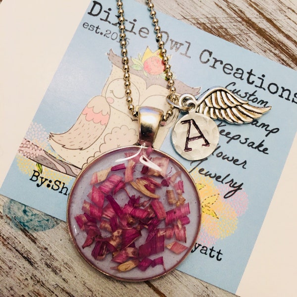 Funeral Flower Keepsake Etsy