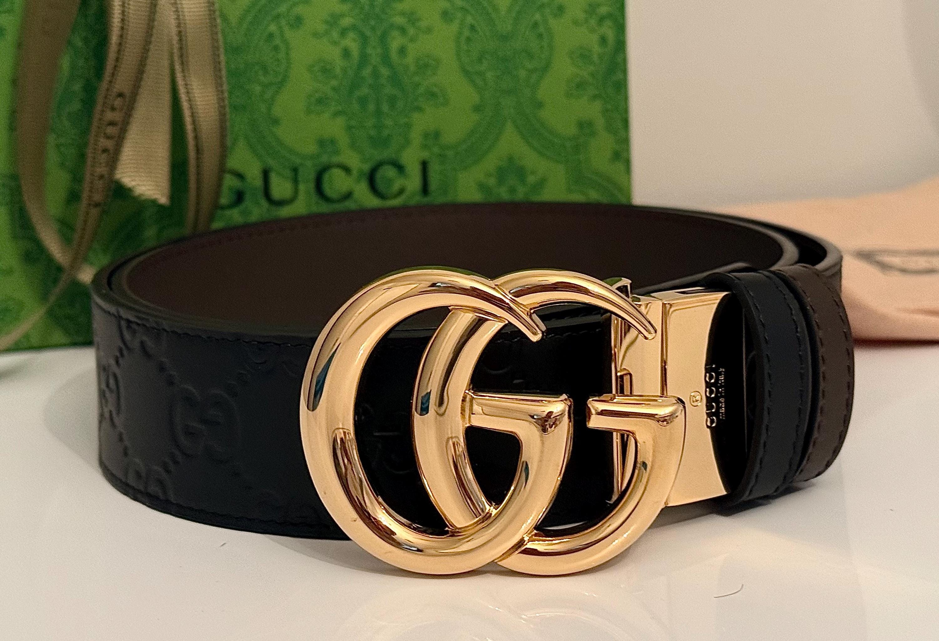 Gold Gg Gucci Belt - Etsy display picture 3