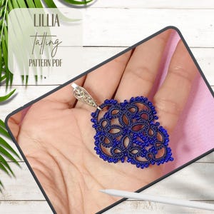 Beaded Frivolity Earrings PDF Tutorial Shuttle Tatting Guide Elegant Lace Jewelry DIY Digital Download Instructions