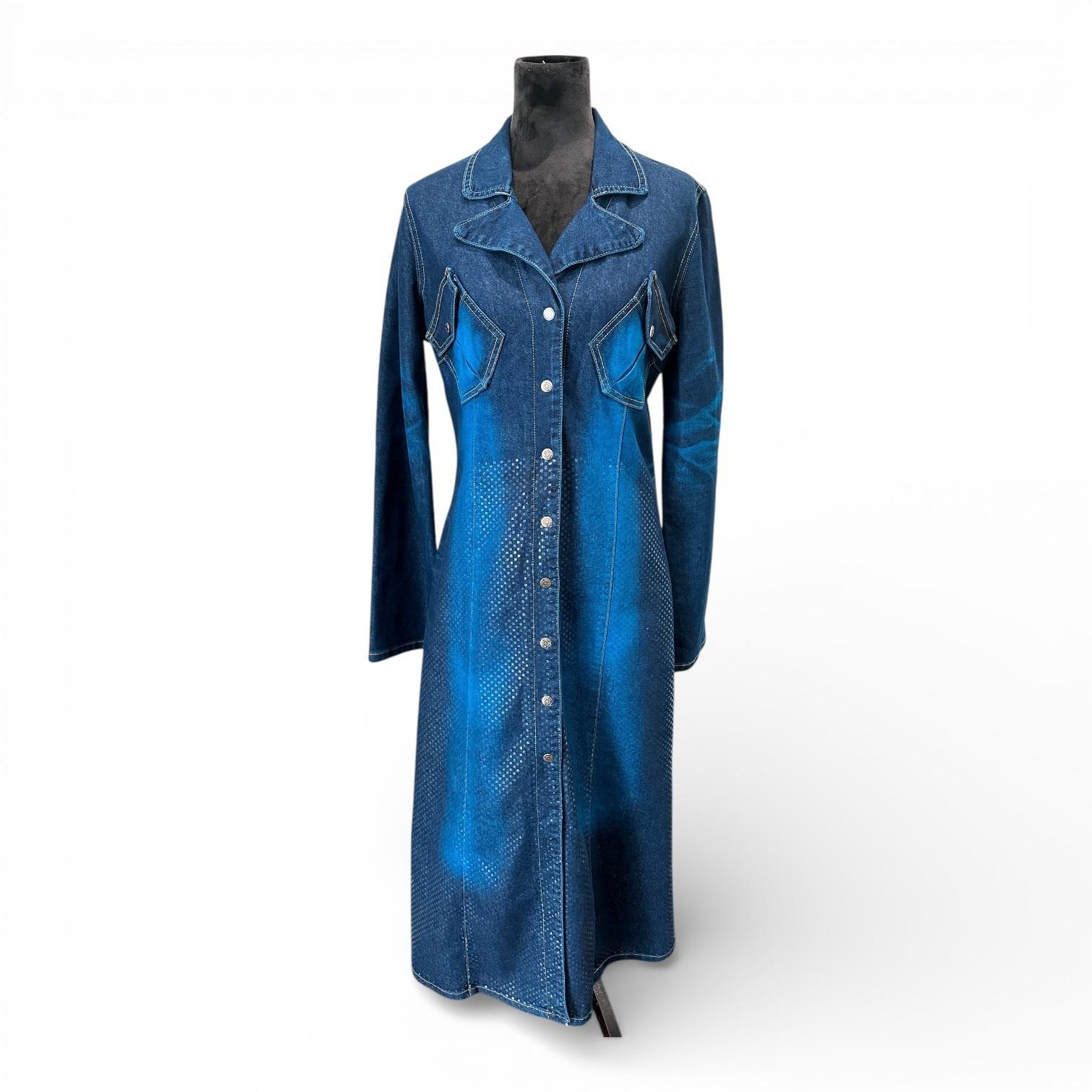 Denim Snap Dress - Etsy Denim Snap Dress - Etsy