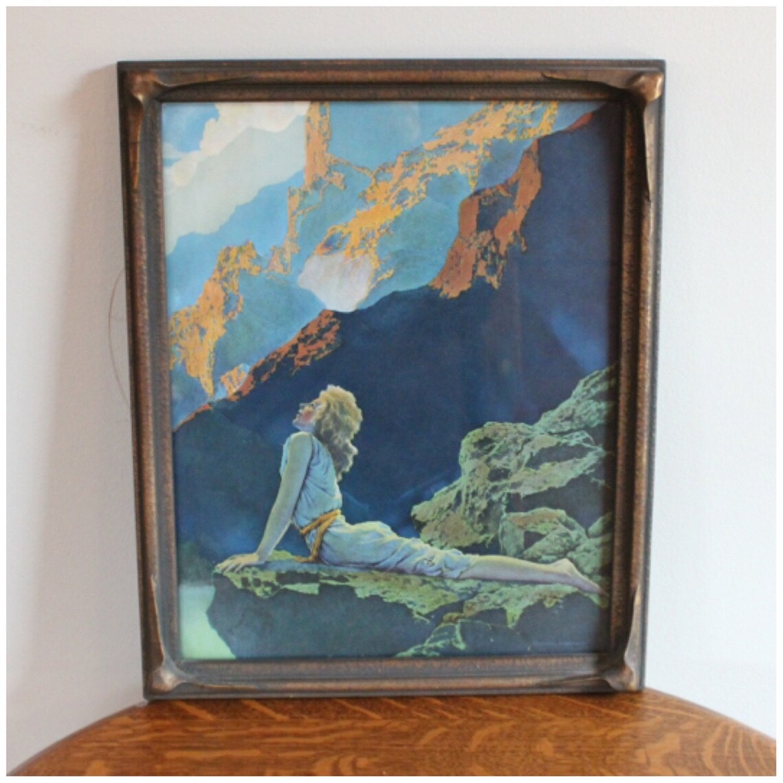 M5760 Vintage 1924 Maxfield Parrish Original Lithograph