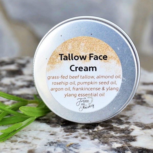 Tallow Face Cream Grassfed