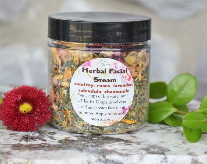 Herbal Facial Steam, Natural Facial Care, Face Steam