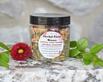 Herbal Facial Steam, Natural Facial Care, Face Steam