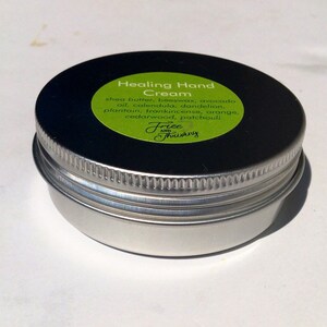 Healing Hand Cream, winter relief salve infused with healing herbs, for men and women image 4