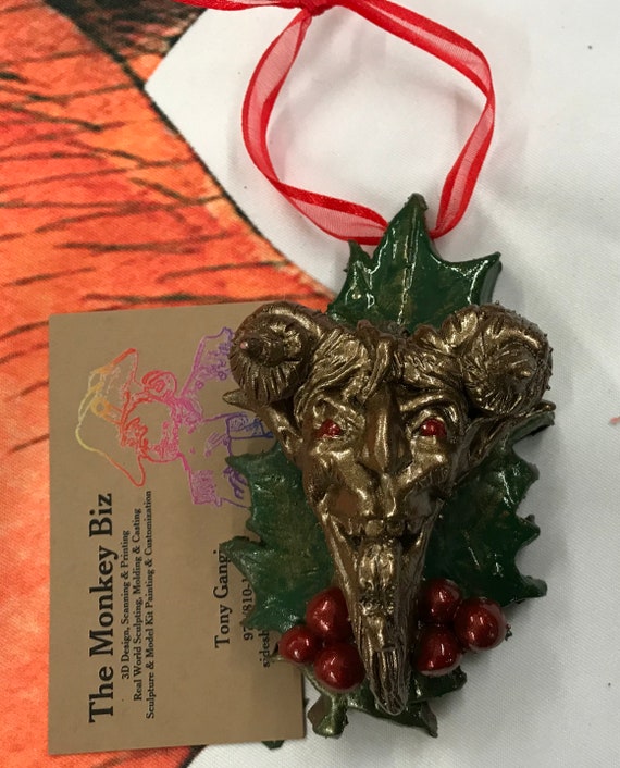 Krampus Christmas Ornament Etsy