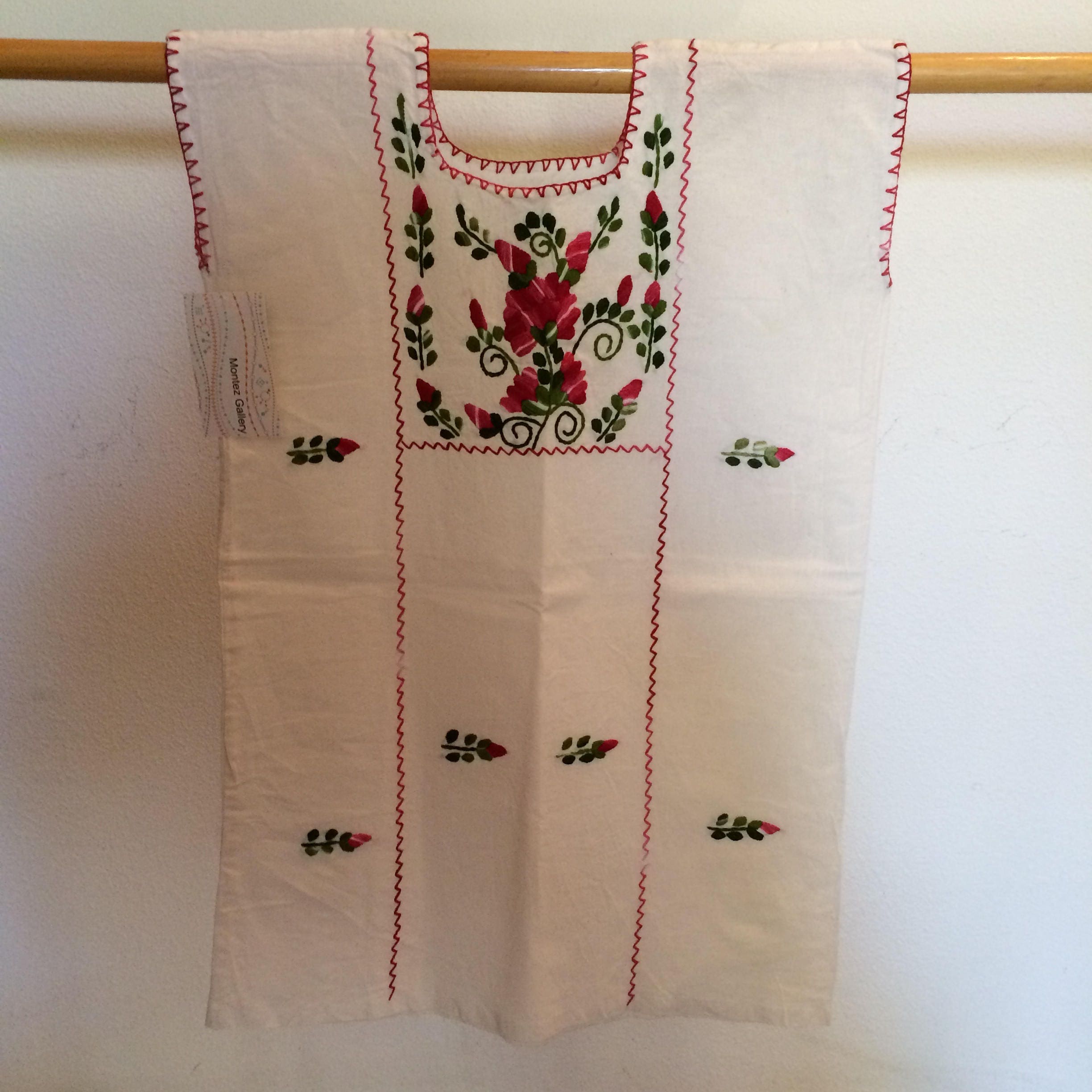 Frida Kahlo Style Huipil Blouse Hand-embroidered Handmade in - Etsy