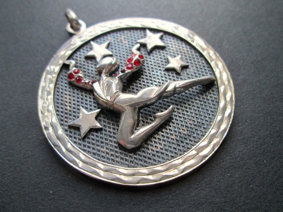 Fabulous Vintage Sterling Silver 925 27g Medallio… - image 2