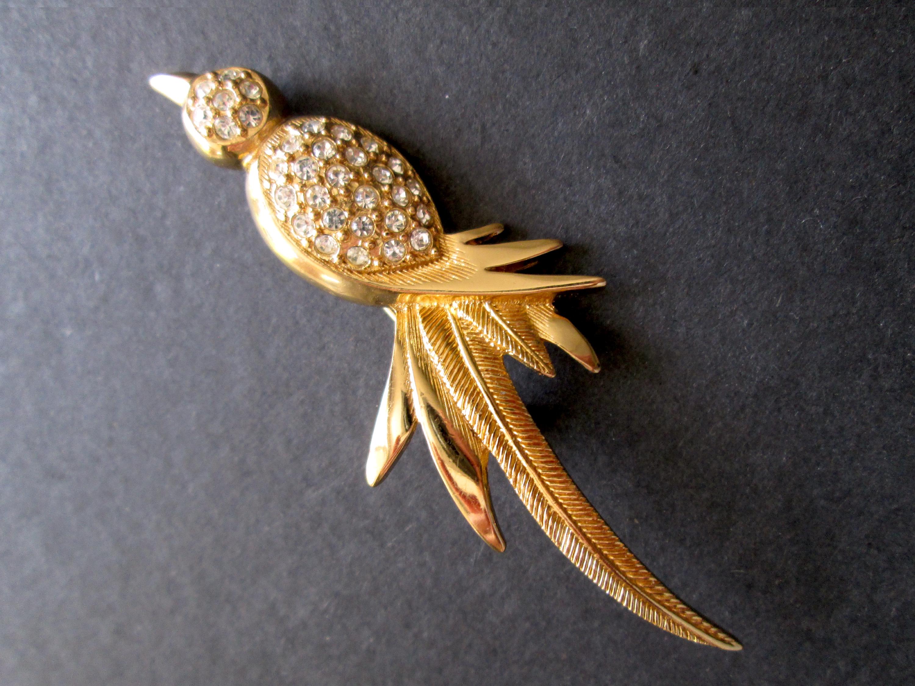 Dior Brooch Bird - Etsy