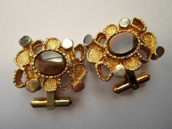 Fabulous Vintage Designer CHRISTIAN DIOR Gold Ton… - image 6