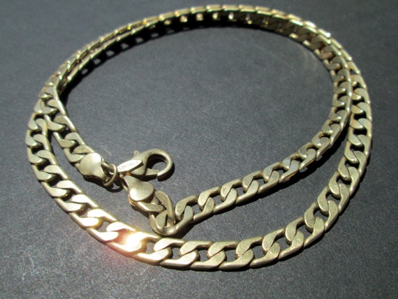 Bold Vintage Curb Chain Necklace Signed AVON of B… - image 2