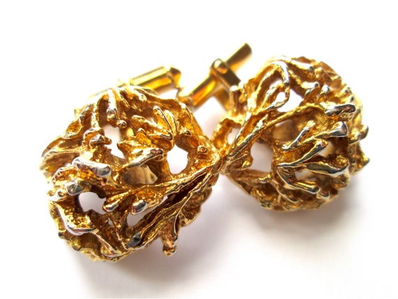 Fabulous Vintage Designer CHRISTIAN DIOR Gold Ton… - image 1