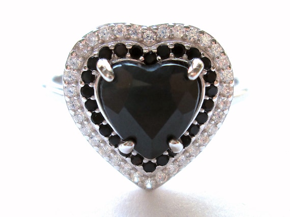 Adorable Vintage Statement Ring Sterling Silver S… - image 2