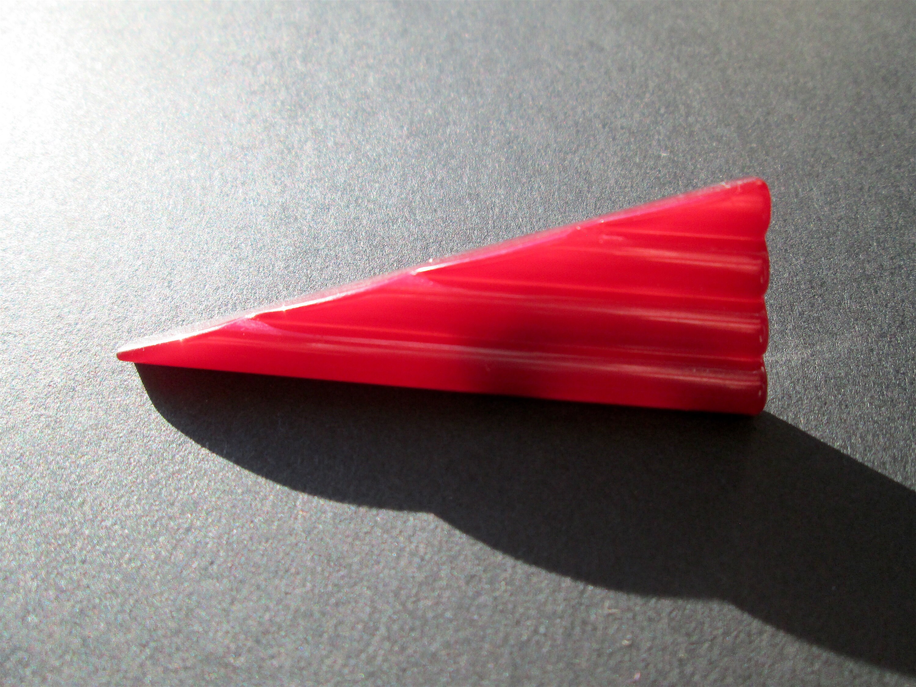 Barrette Vintage Buch Deichmann - Danemark 1980 - Plastique Et Strass